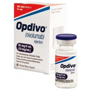 OPDIVO 40 MG / 4 ML ( NIVOLUMAB 10 MG / ML ) FOR INTRAVENOUS INFUSION USE 4 ML VIAL